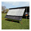 Your GEAR Phoenix Sun Rain 3 Transparent 3,7 x 2 m - Markisenvorderwand mit Cover und innovativem Silver-Black-Mesh