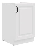 Spuelenschrank 50cm Stilo Kuechenzeile Kuechenblock Kueche Landhaus Einbaukueche Weiss
