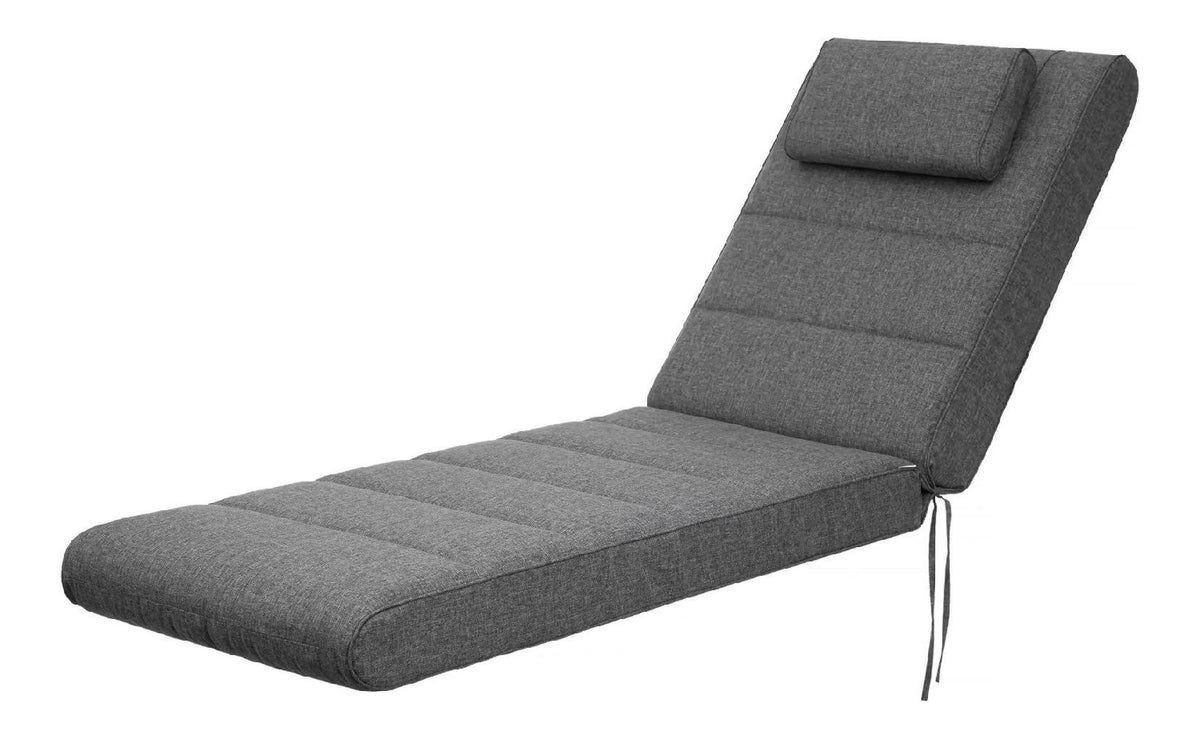 Outdoor/Indoor anthrazit 204 x 60 x 10 cm Sitzkissen Sitzpolster