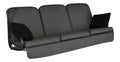 Hollywoodschaukel Auflage Comfort Style passend fuer viele 3-Sitzer Hollywoodschaukeln Grau Schaukelauflage Made in Germany