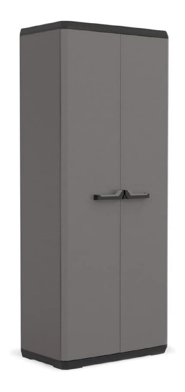 Utility Schrank - h Grau 68 x 39 x 166