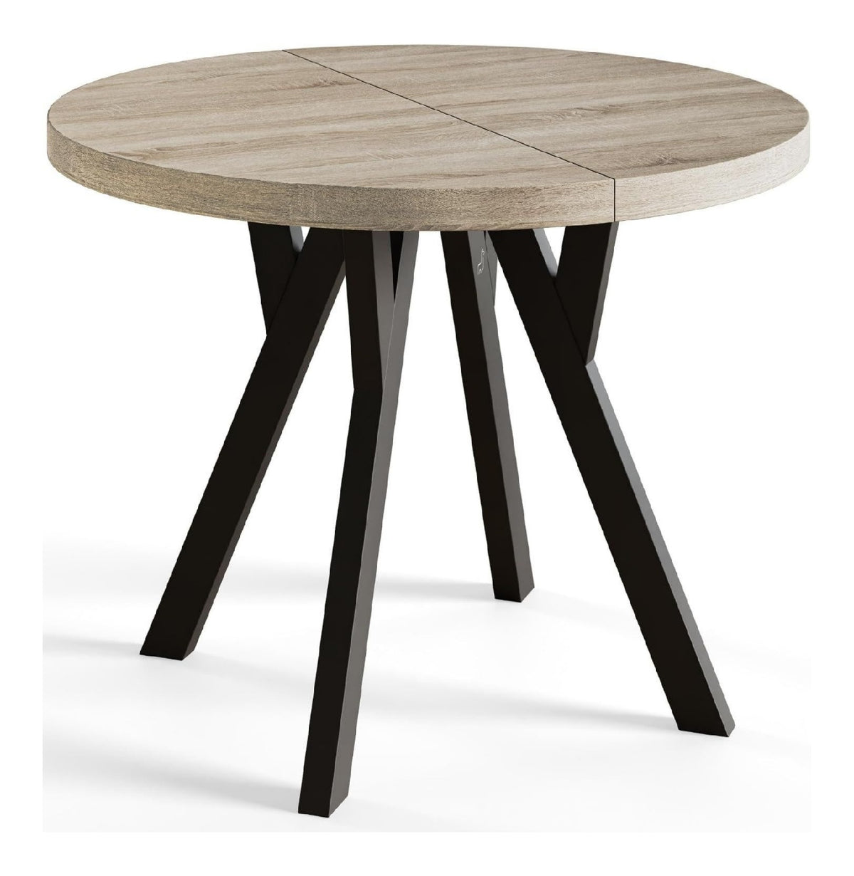 Hela Tische Grau eiche 150x70cm Couchtisch Noah Tischplatte ausziehbar Evoke
