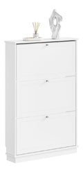 Schuhschrank extrem schmal 18 cm fuer Flur Schmaler Schuhschrank passt grosse Schuhe bis EU 47 platzsparend fuer Eingaenge und kleine Wohnungen