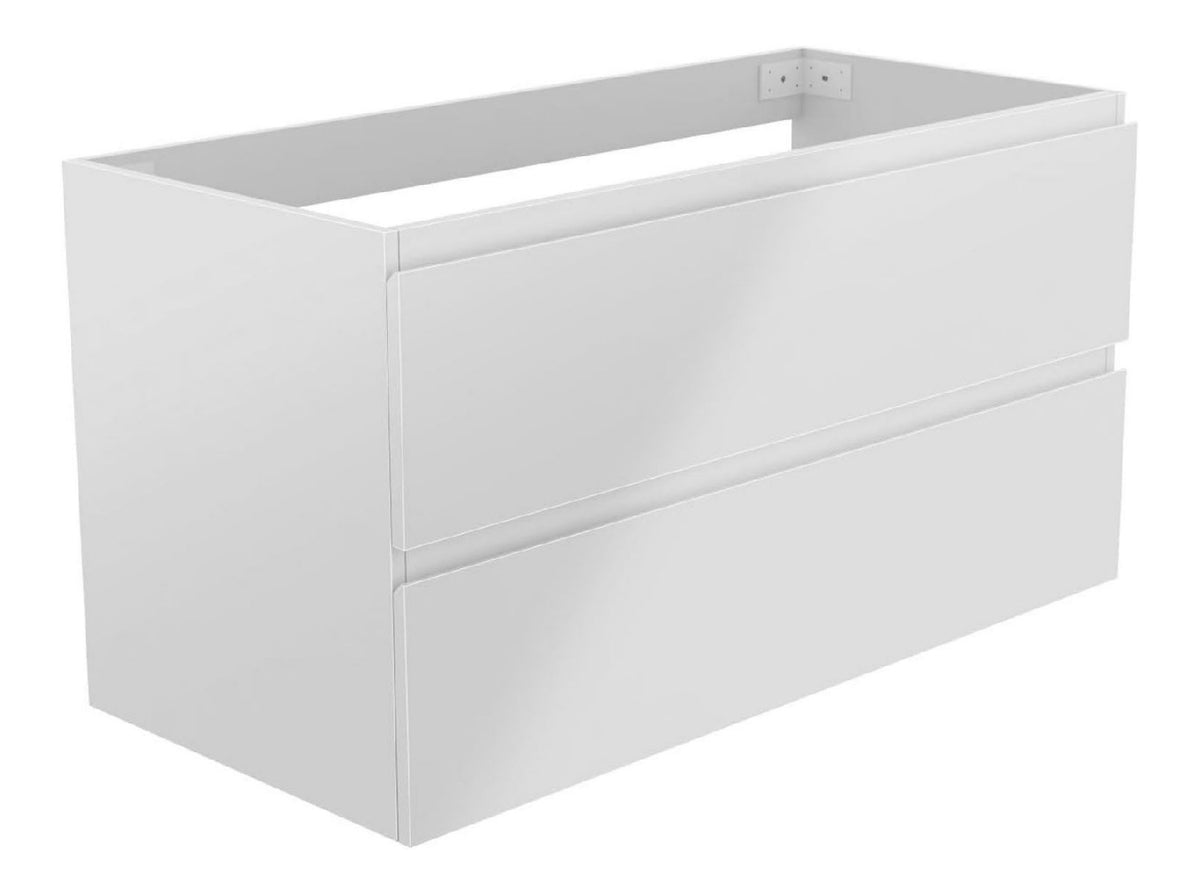 Waschbeckenunterschrank 80 cm Unterschrank MDF Waschtischunterschrank Badschrank Weiss hochglanz
