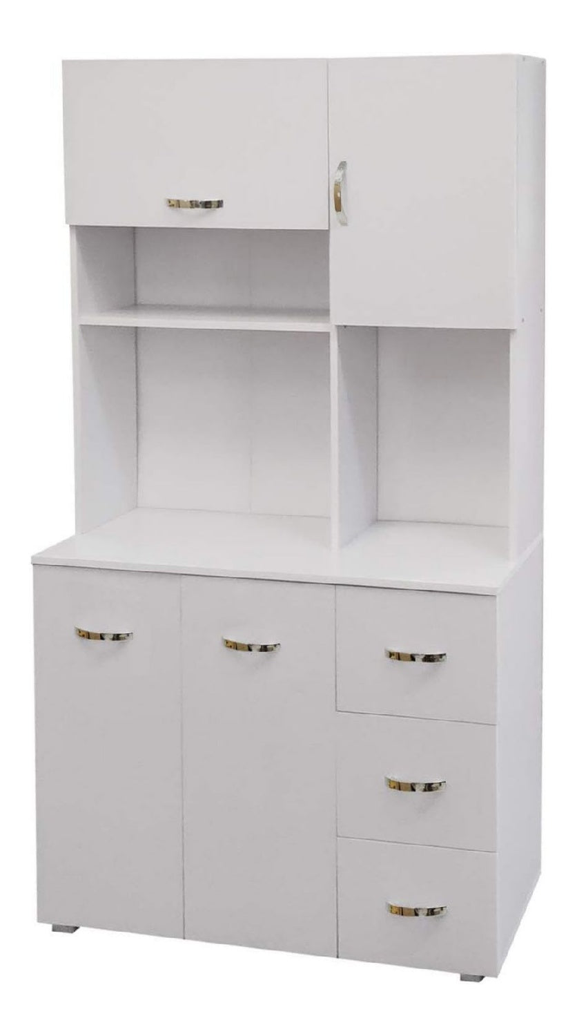 HTI living Kuechenschrank Blanca Kuechenbuffet Weiss