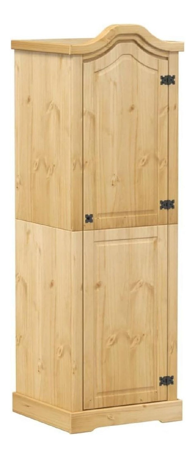 Kleiderschrank Corona Massivholz Kiefer 55x52x170 cm