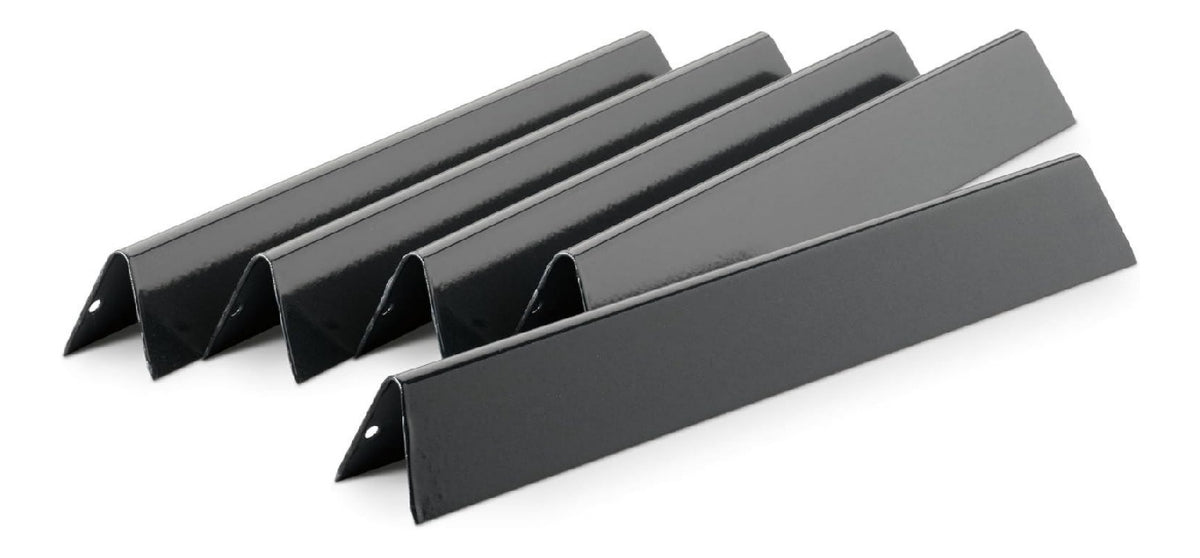 Flavorizer Bars emailliert passend fuer Genesis 300 Serie mit Bedienknoepfen auf der Vorderseite (5er-Set