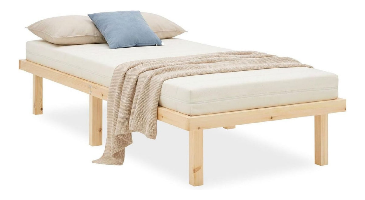 Boxspringbettgestell (King-Size) mit Waschbarem Stoffbezug 2010 x 1925 x 230 mm Metallrahmen ( ) fuer Queensize-Betten 23 cm Matratzenauflage