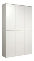 Trendteam Nevada Mehrzweckschrank Weiss 6 Tueren 11119134 cm