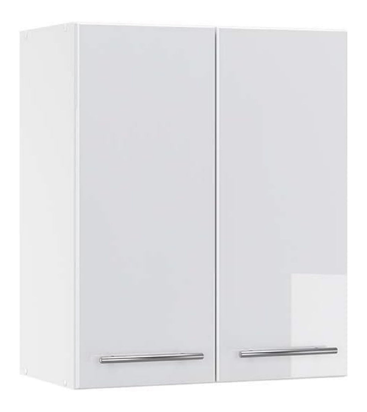 Wandschrank Weiss hochglanz 60 cm zur Kombination mit weiteren Modulen der Serie